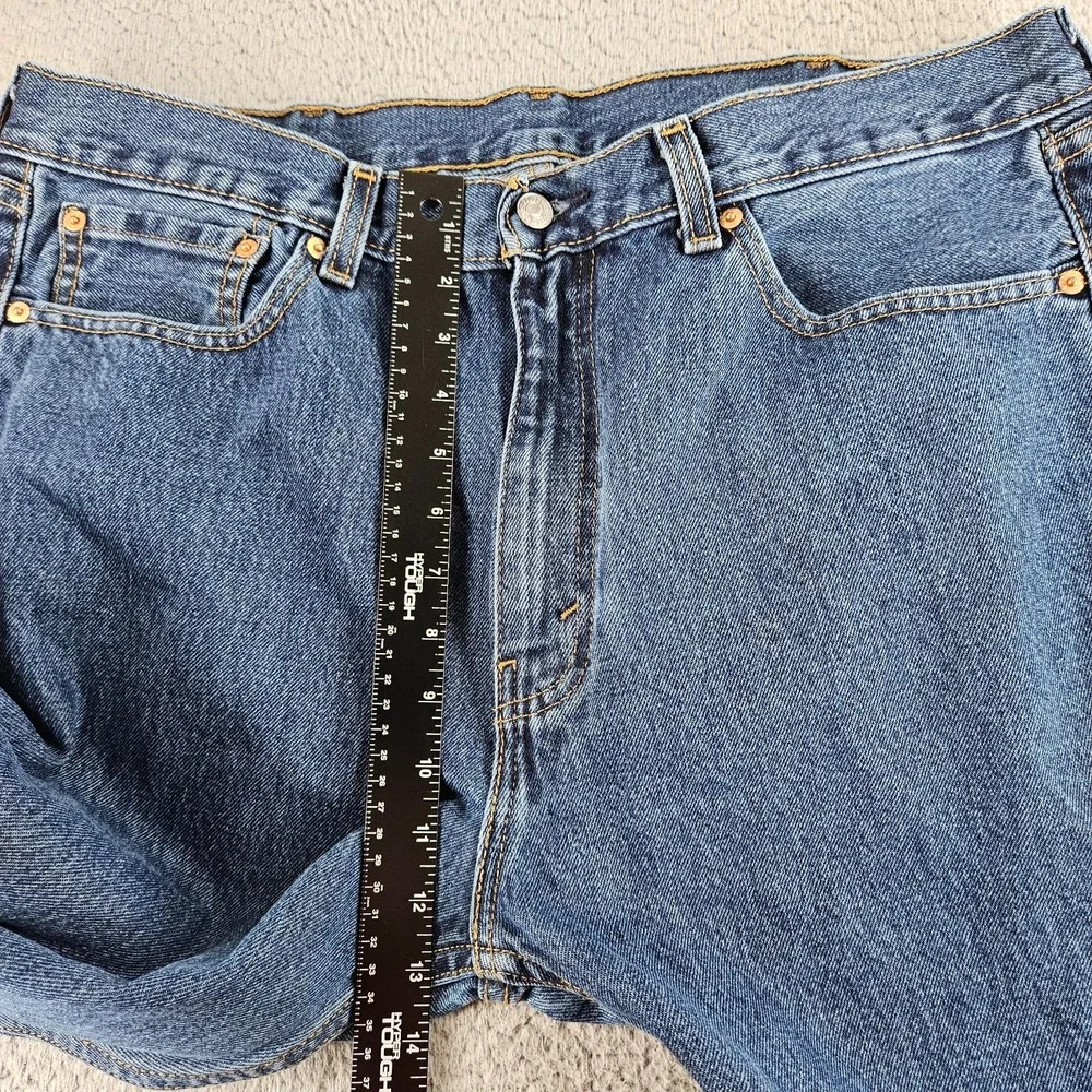 Levis‎ Jeans Mens 38x30 Blue 505 Regular Fit Straight Leg Workwear Western Pants